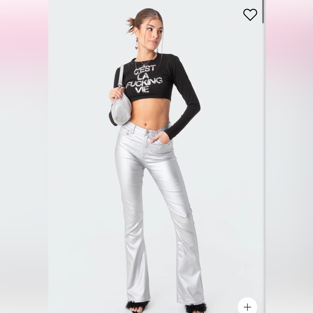 Silver pants
